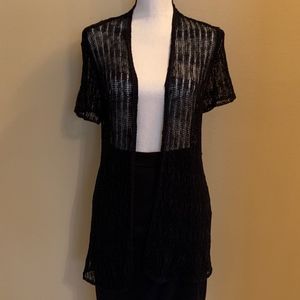 Coldwater Creek Pointelle Cardigan A2